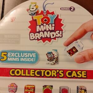 Mini Brands Toy series 2 collector's case